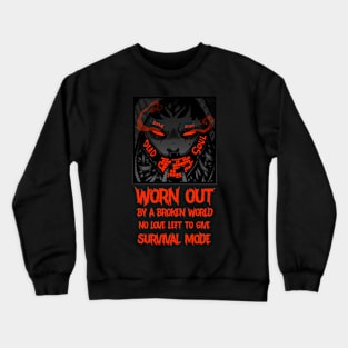 DEAD SOUL (Broken World RED) Crewneck Sweatshirt